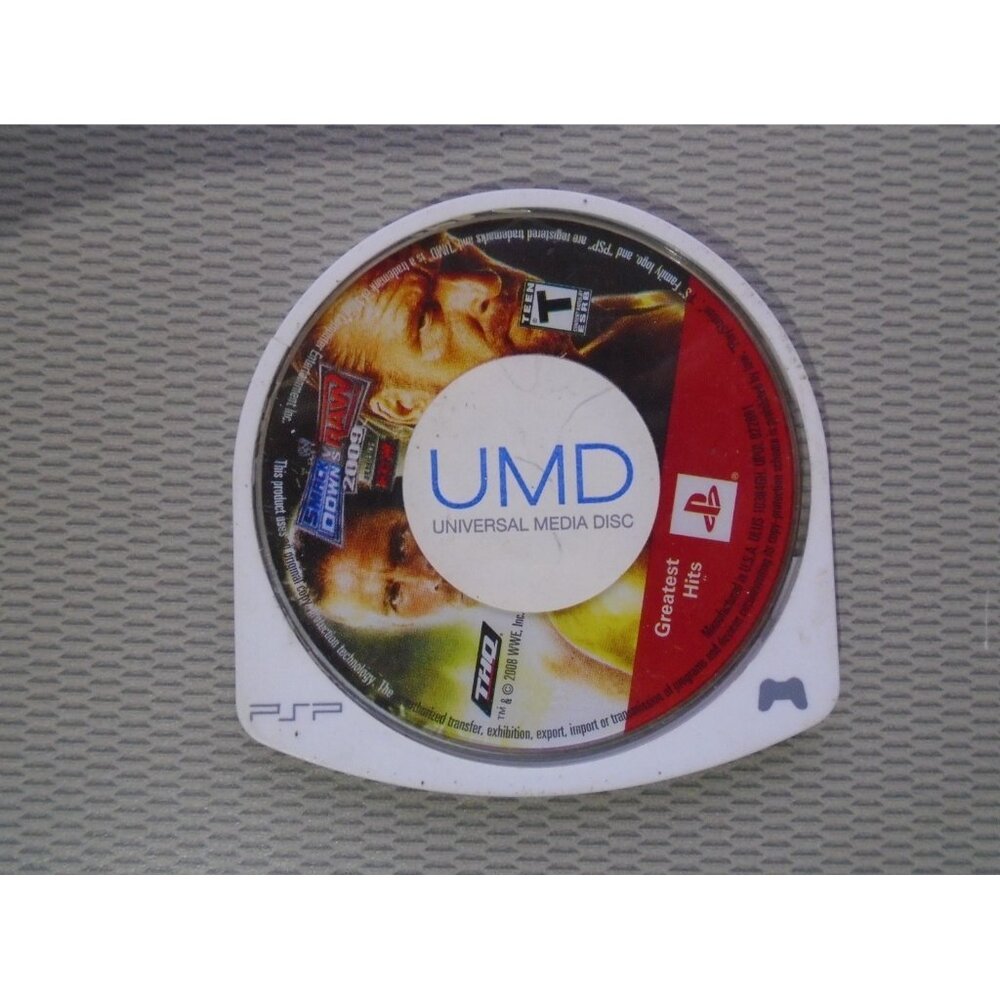 Lot of 3 PSP UMD GAMES Smack Down vs Raw 2009 The Sims 2 Family Guy Daxter Brook